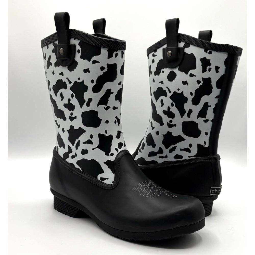 CHOOKA Betsie‎ Mid Rain Boots Women's Size 6 Western Cowboy Waterproof Shoe
